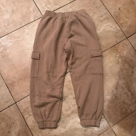 Hollister-co Women's Tan and Brown Joggers-tracksuits - Picture 4 of 7